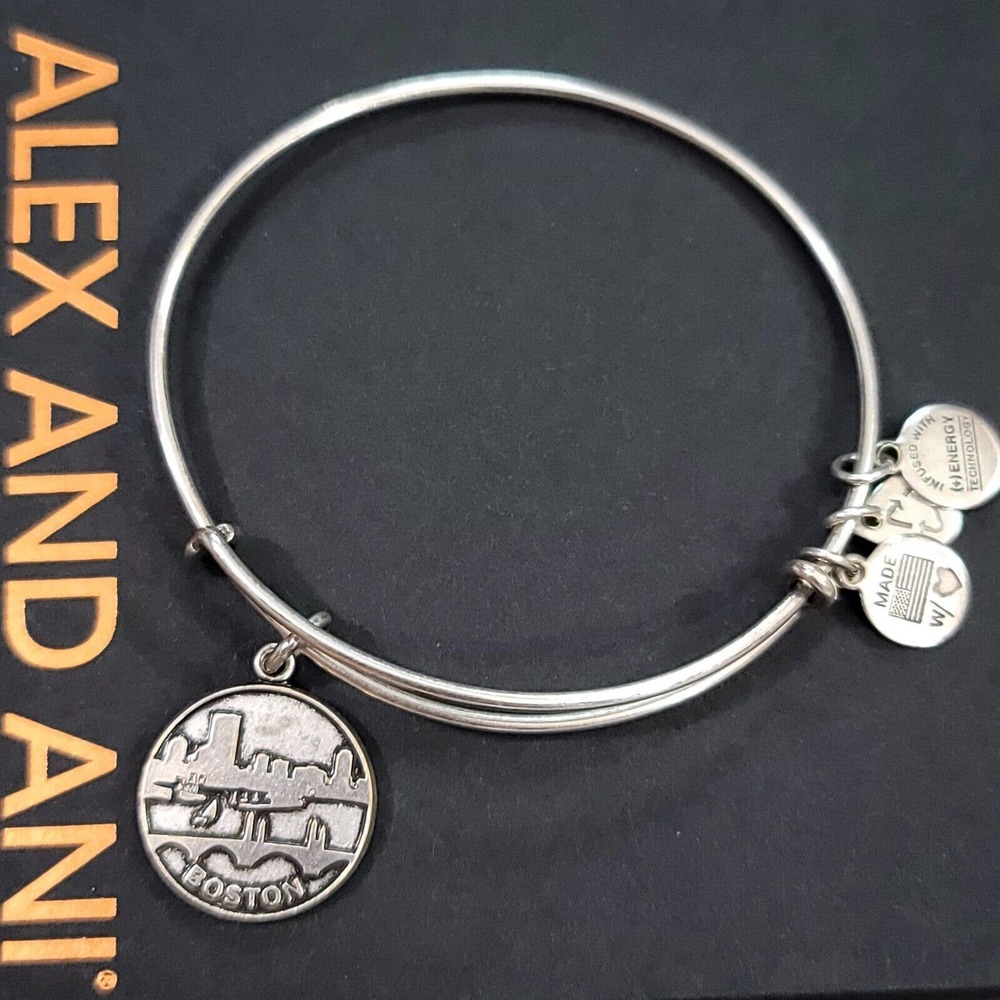 Alex and Ani Boston Charm Bracelet